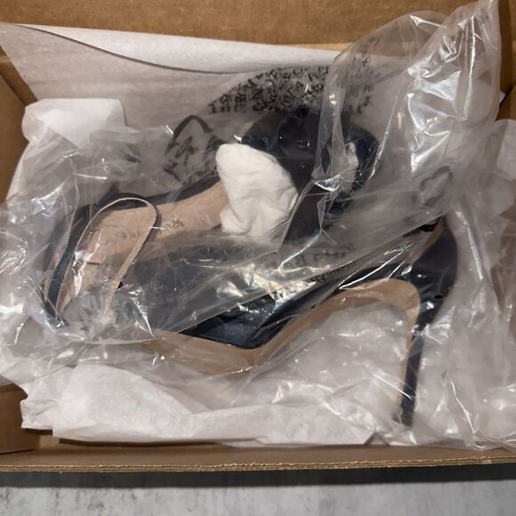 Kate Spade Women's Blue Bridal Bow Sandals SZ 5.5B MSRP $198 - Picture 4 of 8